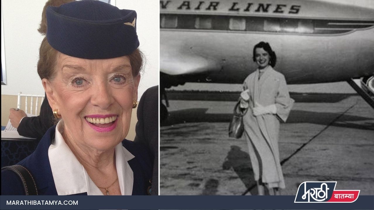 world's oldest air hostess